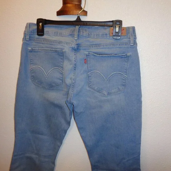 Levi's Junior's 524 Bootcut Jeans Size 11 M - Picture 2 of 10